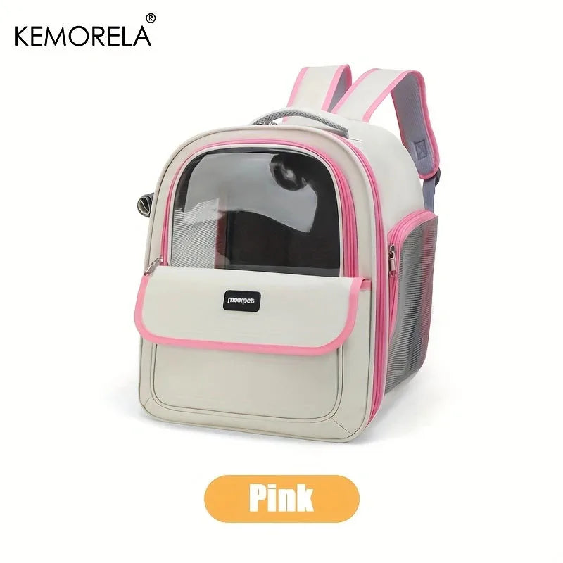 Foldable Mesh Pet Carrier Backpack