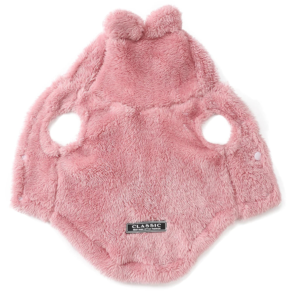 Soft Plush Rabbit Ear Pet Costume