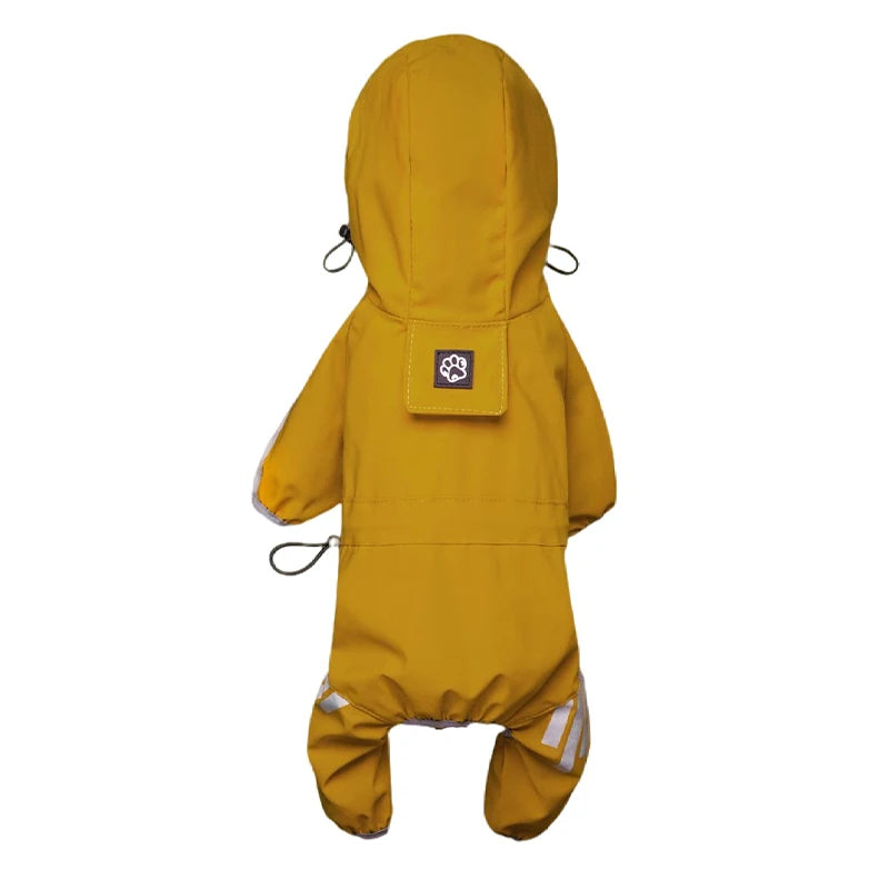 Reflective Waterproof Rain Overalls for Dogs