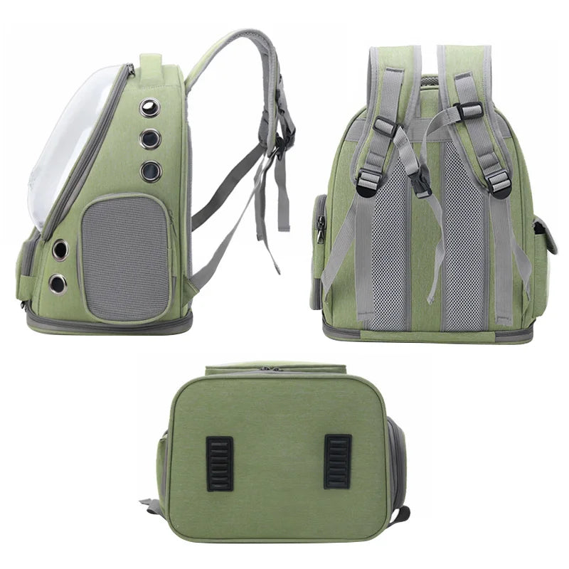 Transparent Cat Carrier Travel Backpack