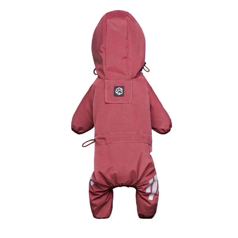 Reflective Waterproof Rain Overalls for Dogs