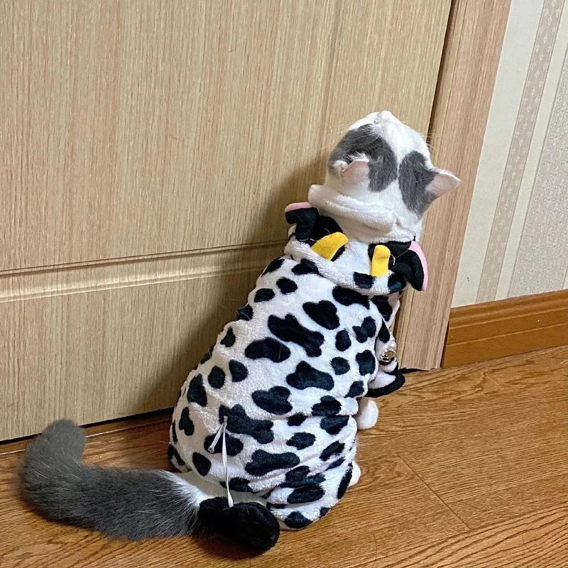 Soft Fleece Jumpsuit Hoodie for Dogs