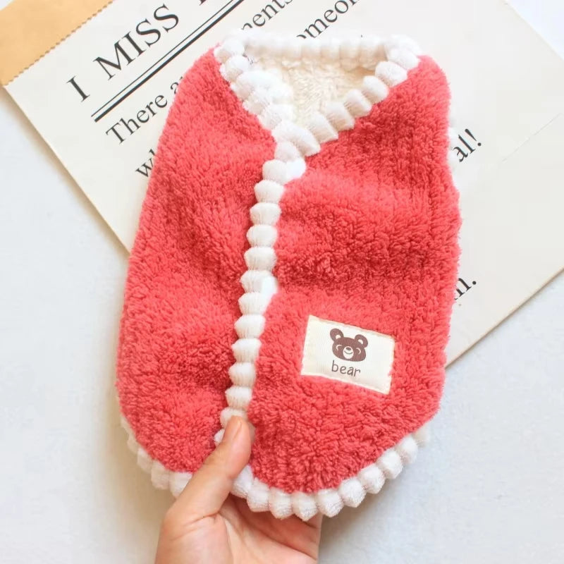 Soft Fleece Winter Jacket for Puppies
