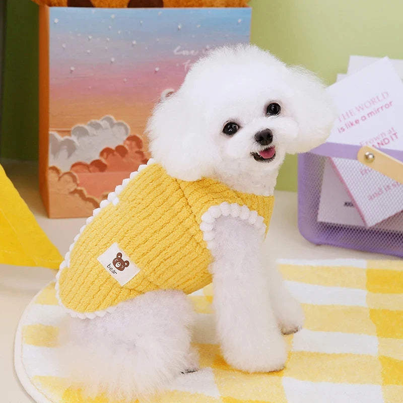 Soft Fleece Winter Jacket for Puppies