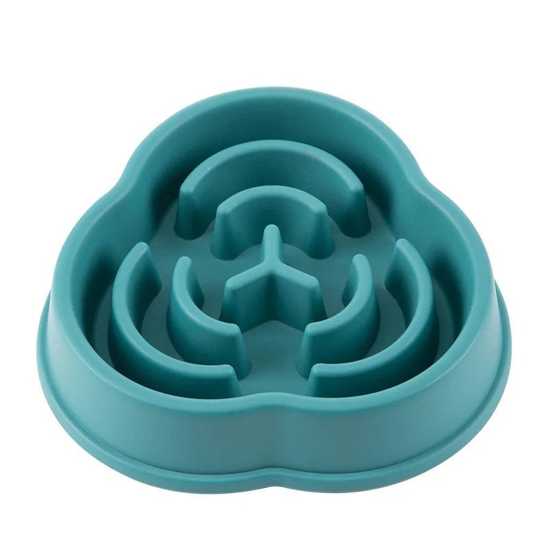 Anti-Choke Slow Feeder Pet Food Bowl
