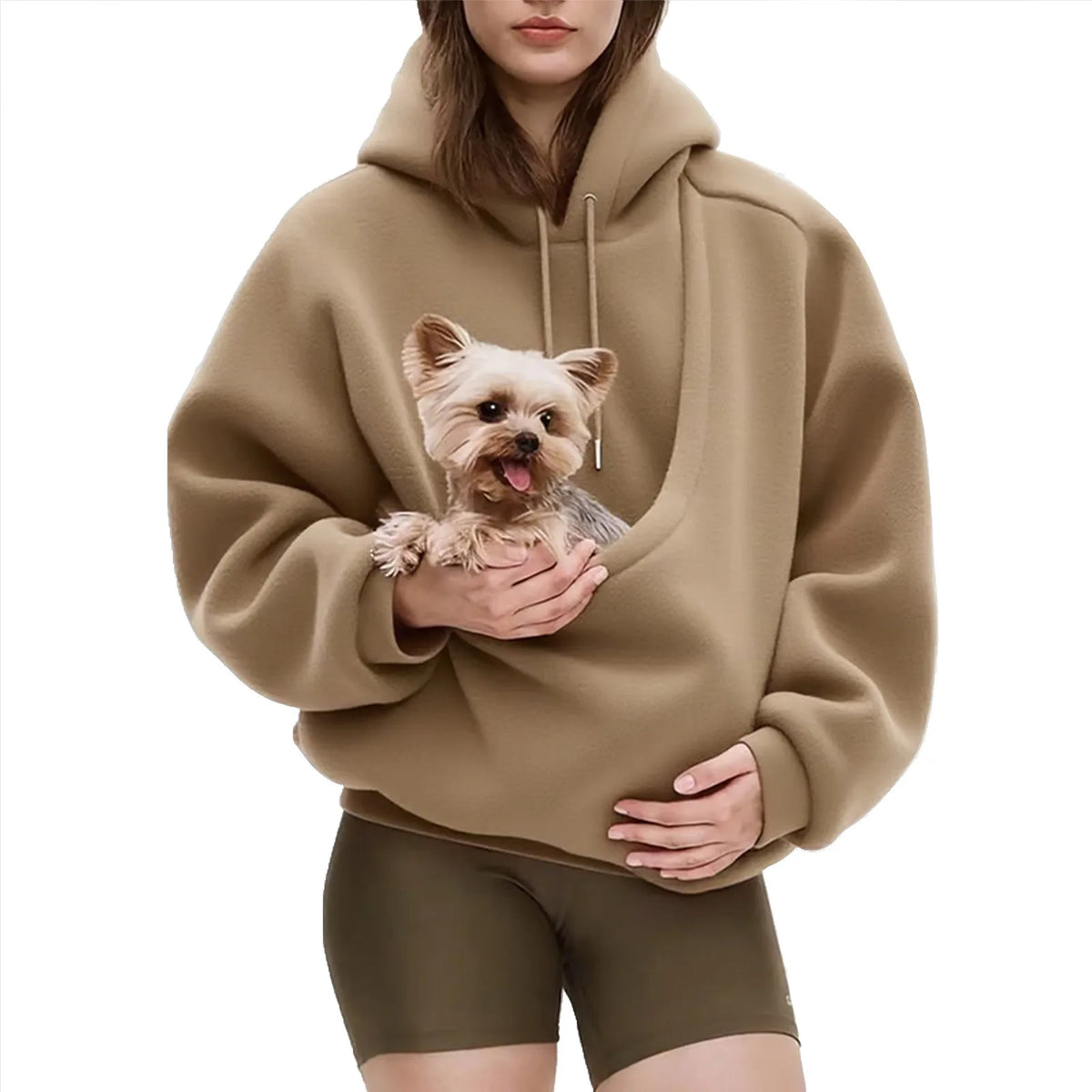 Kangaroo Pet Pouch Winter Hoodie