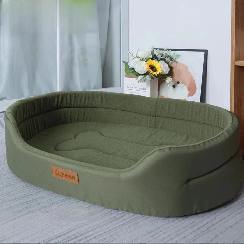 Fluffy Winter Pet Bed Sofa for Dogs