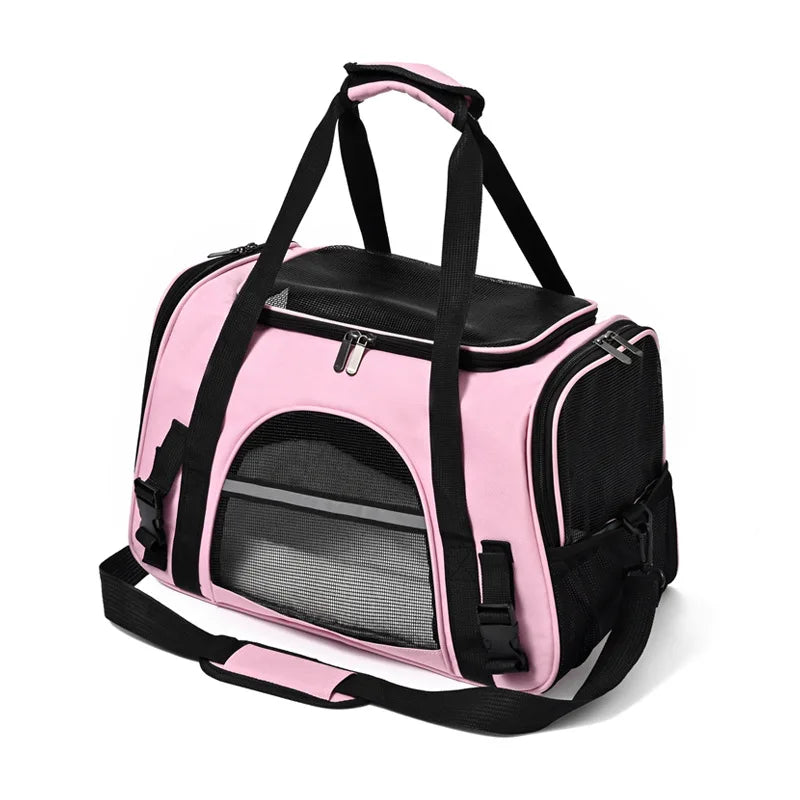 Foldable Breathable Pet Carrier Shoulder Bag