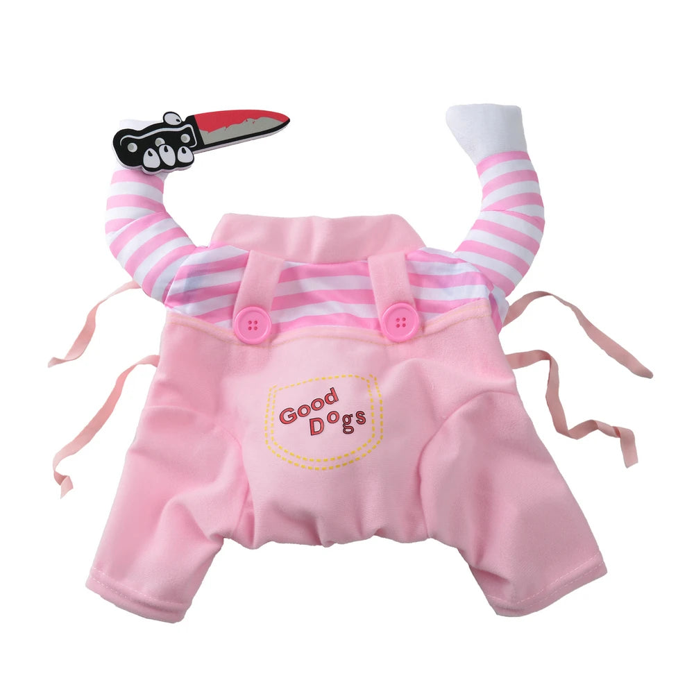 Spooky Halloween Cosplay Pullover for Dogs