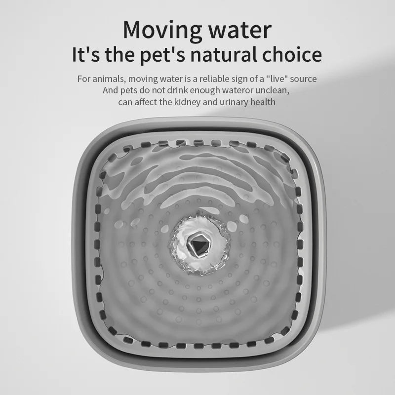 3L USB Electric Filtered Cat Water Fountain
