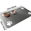 Absorbent Non-Slip Feeding Mat for Dogs and Cats