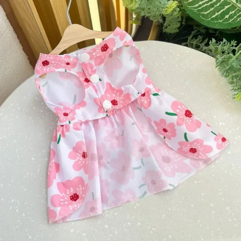 Puppy Skirt Spring Summer Dog Princess