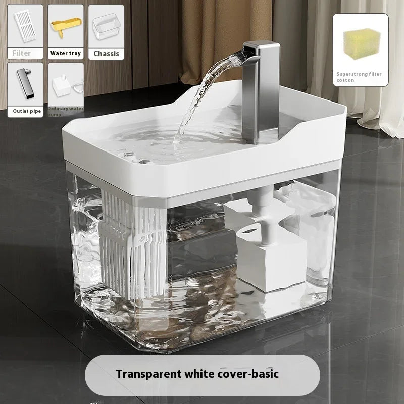 Automatic Pet Feeder with Water Fountain