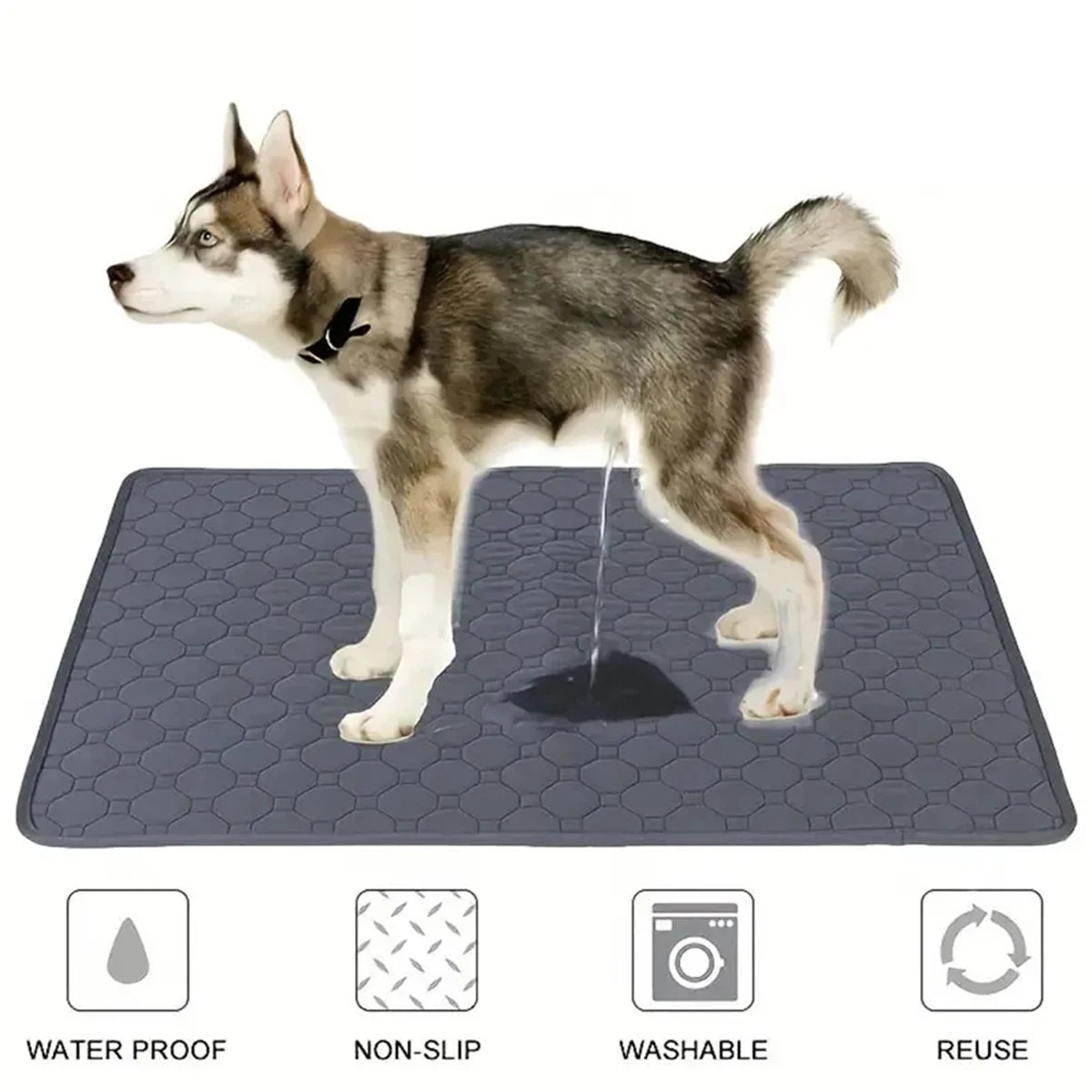 Reusable Waterproof Dog Pee Pad Training Mat