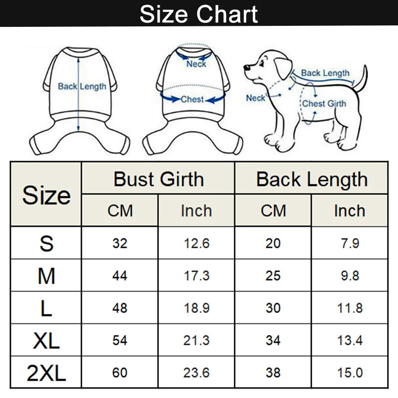 Reflective Waterproof Rain Overalls for Dogs