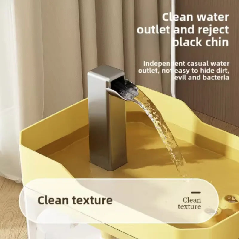 Transparent USB Cat Water Fountain Dispenser