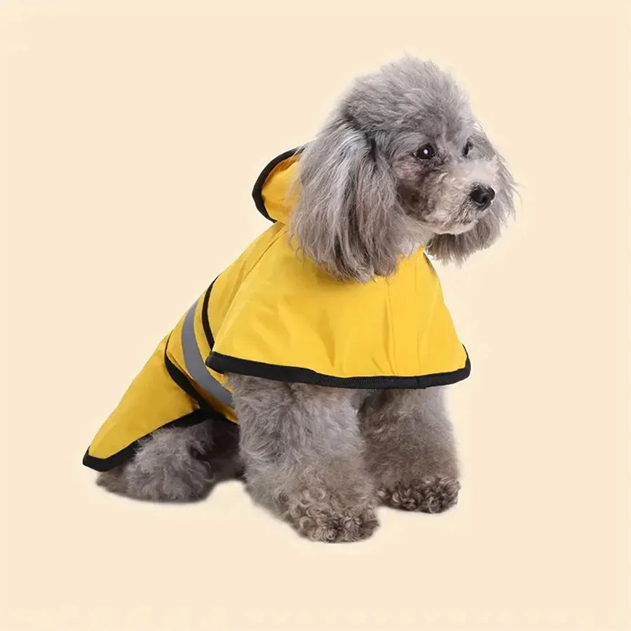 Adjustable Waterproof Windproof Dog Rain Coat