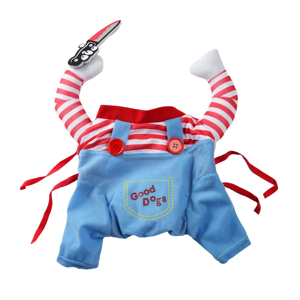 Spooky Halloween Cosplay Pullover for Dogs