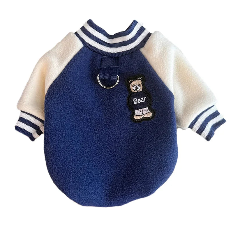 Thick Warm Sweatshirt Coat for Dogs