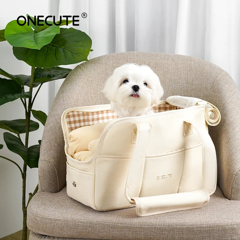 Portable Small Dog Shoulder Handbag