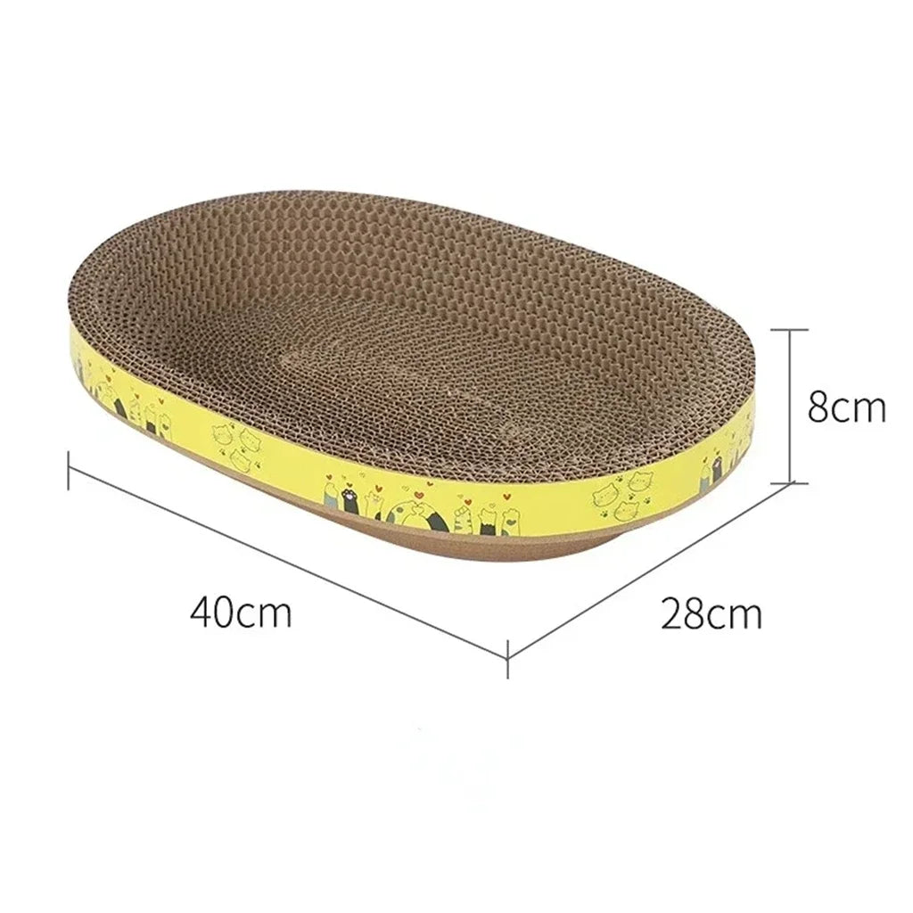Cat Scratching Board Corrugated Claw Grinding Toy