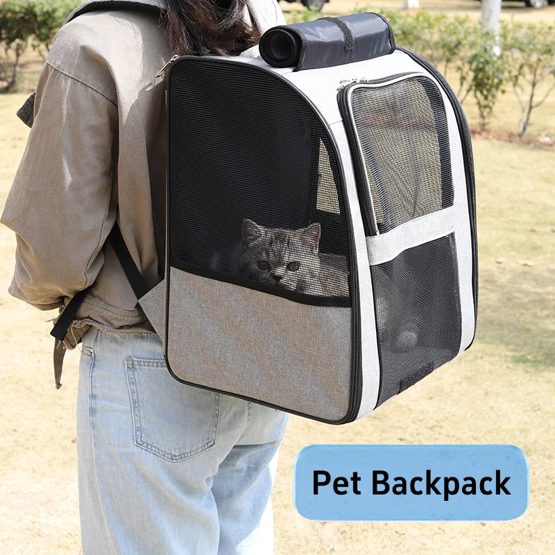 Lightweight Breathable Cat Carrier Backpack