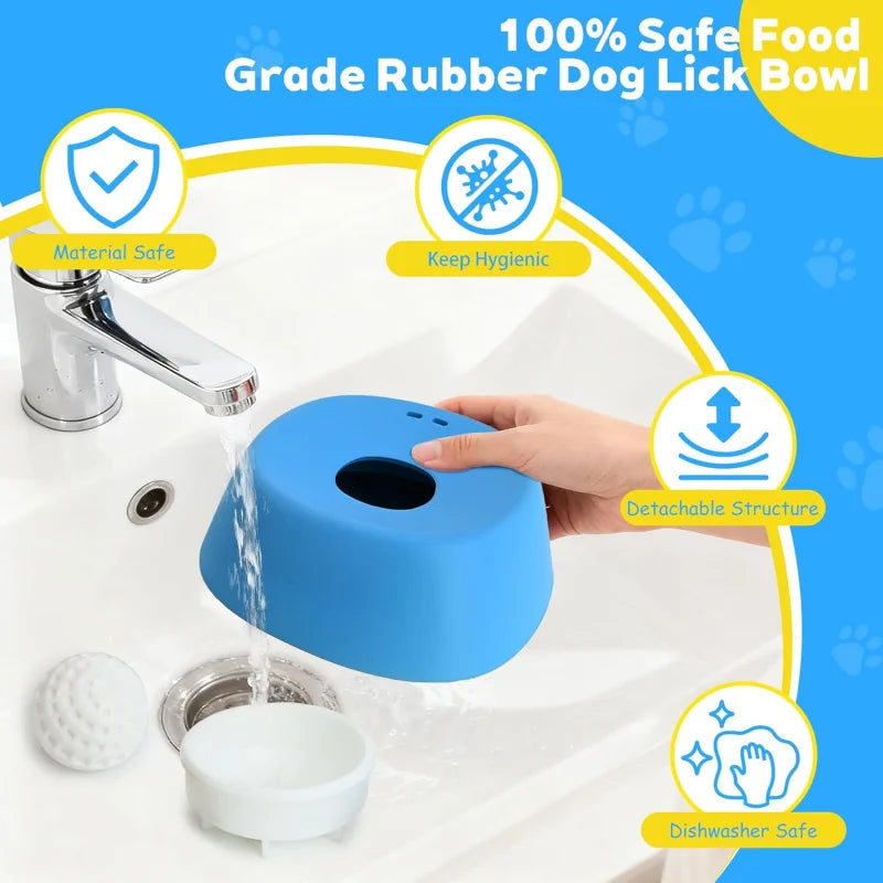 Slow Feeder Anti-Choke Non-Slip Dog Bowl