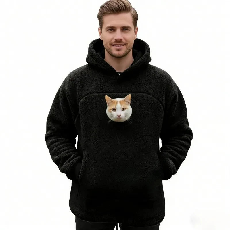 Pet Pocket Carrier Winter Sweatshirt