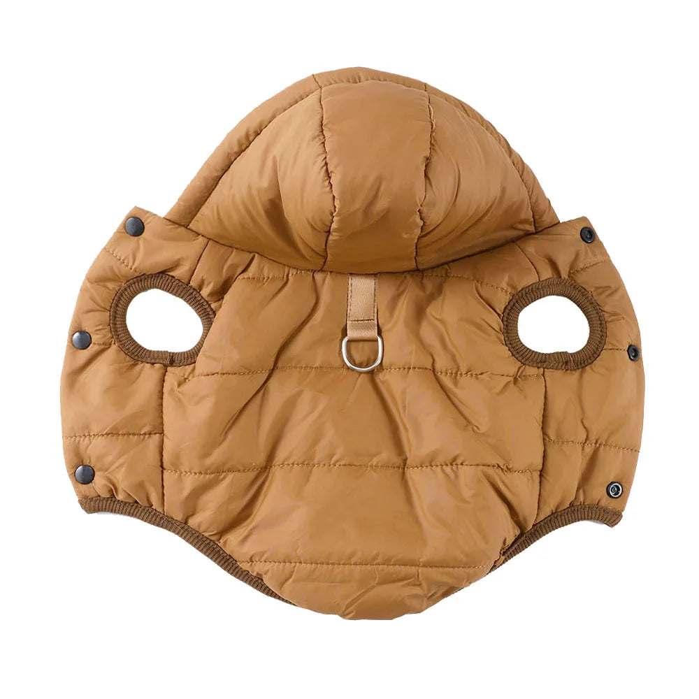 Windproof Cozy Fleece Jacket for Cats