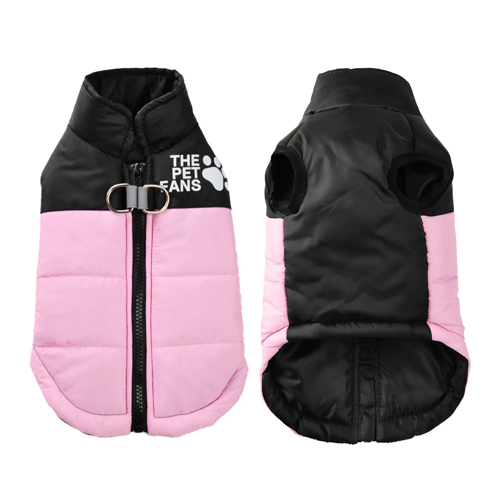 Warm Winter Pet Clothes Windproof Jacket Coat