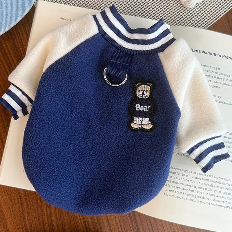 Thick Warm Sweatshirt Coat for Dogs