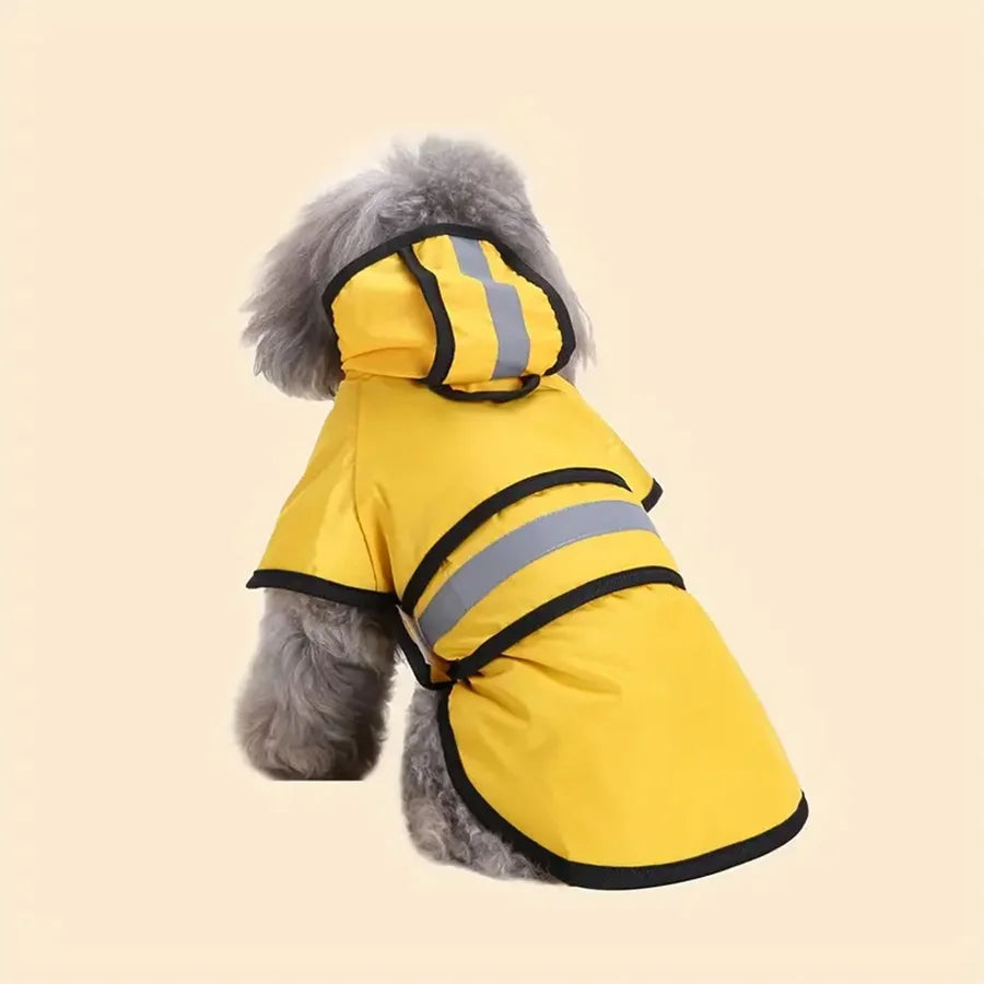 Adjustable Waterproof Windproof Dog Rain Coat