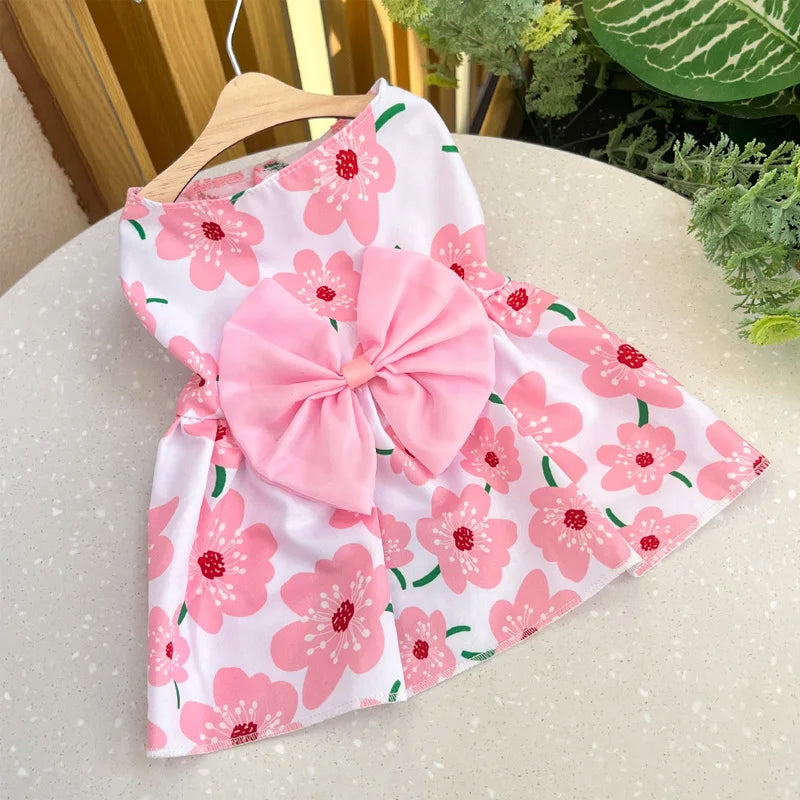 Puppy Skirt Spring Summer Dog Princess