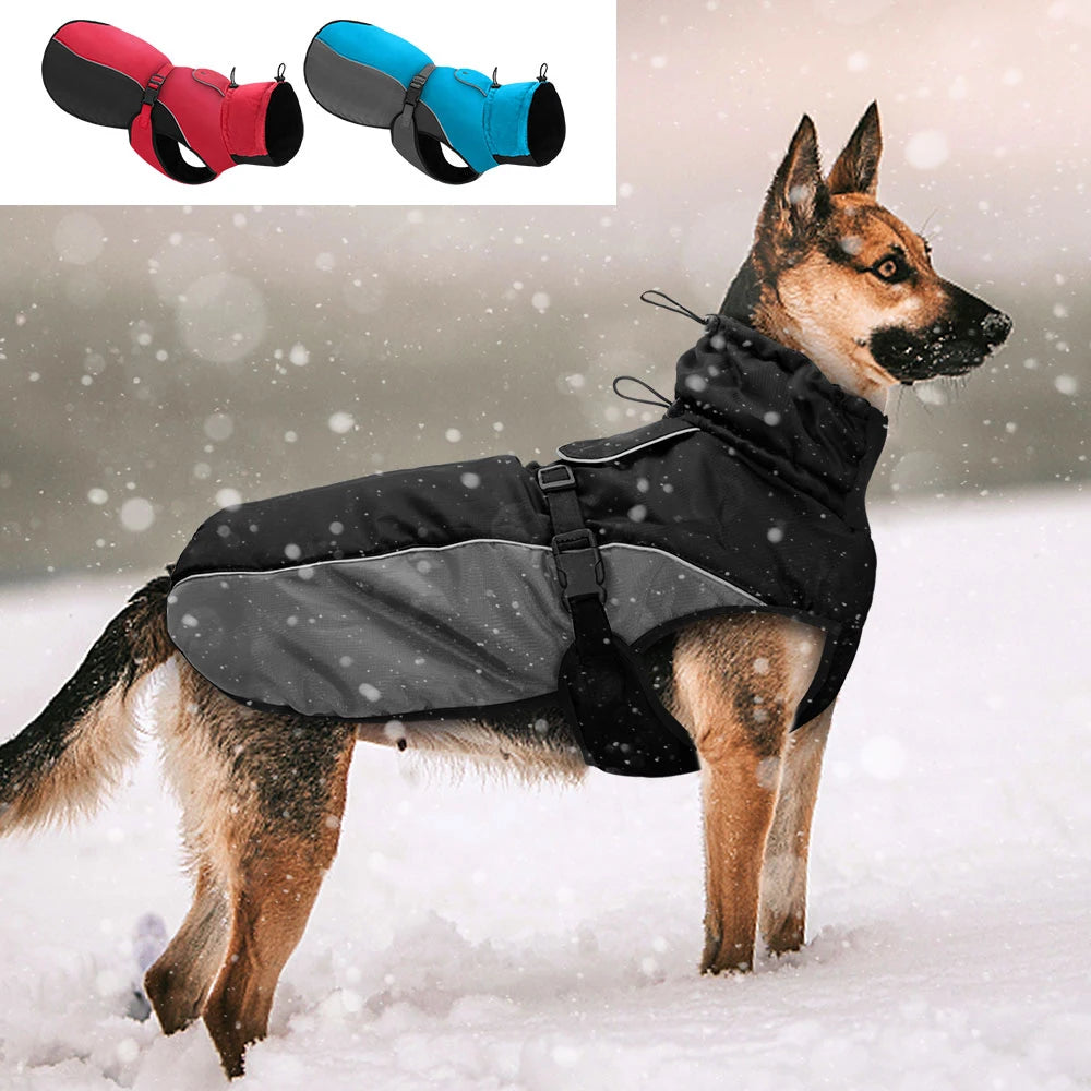 Waterproof Warm Coat Jacket Reflective Raincoat