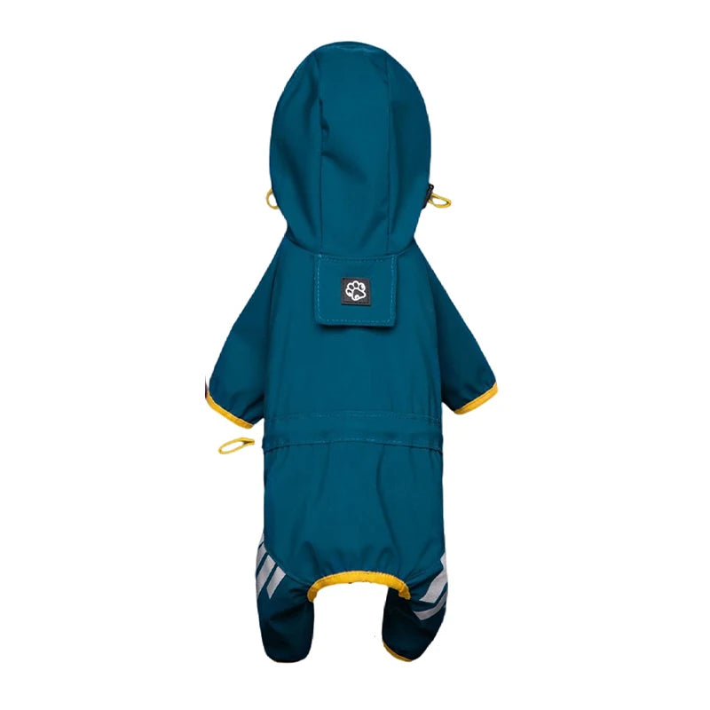 Reflective Waterproof Rain Overalls for Dogs