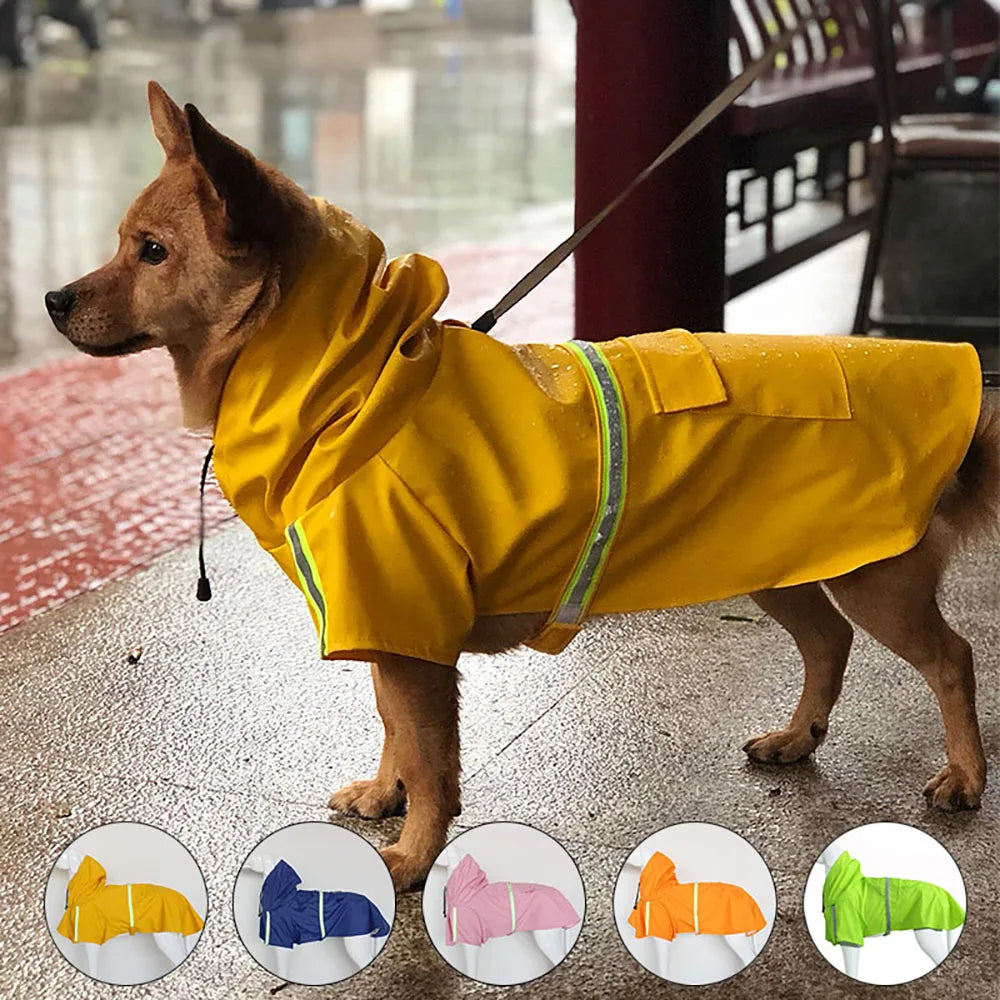 Corgi Cloak Hooded Waterproof Rain Coat