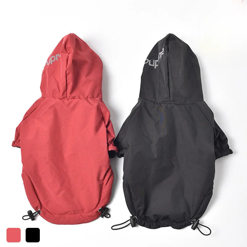 Reflective Hooded Waterproof Winter Dog Coat