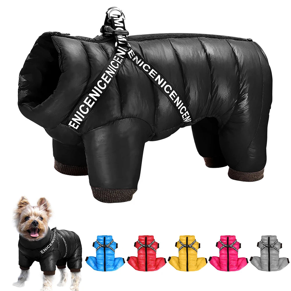 Super Warm Waterproof Jumpsuit for Dogs