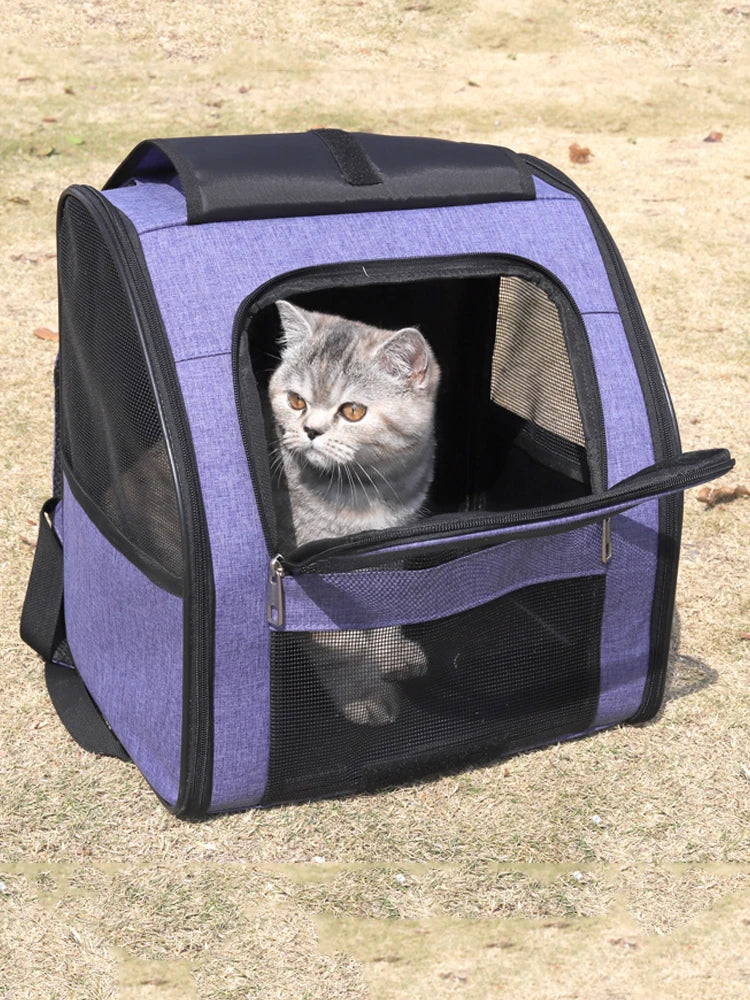 Lightweight Breathable Cat Carrier Backpack