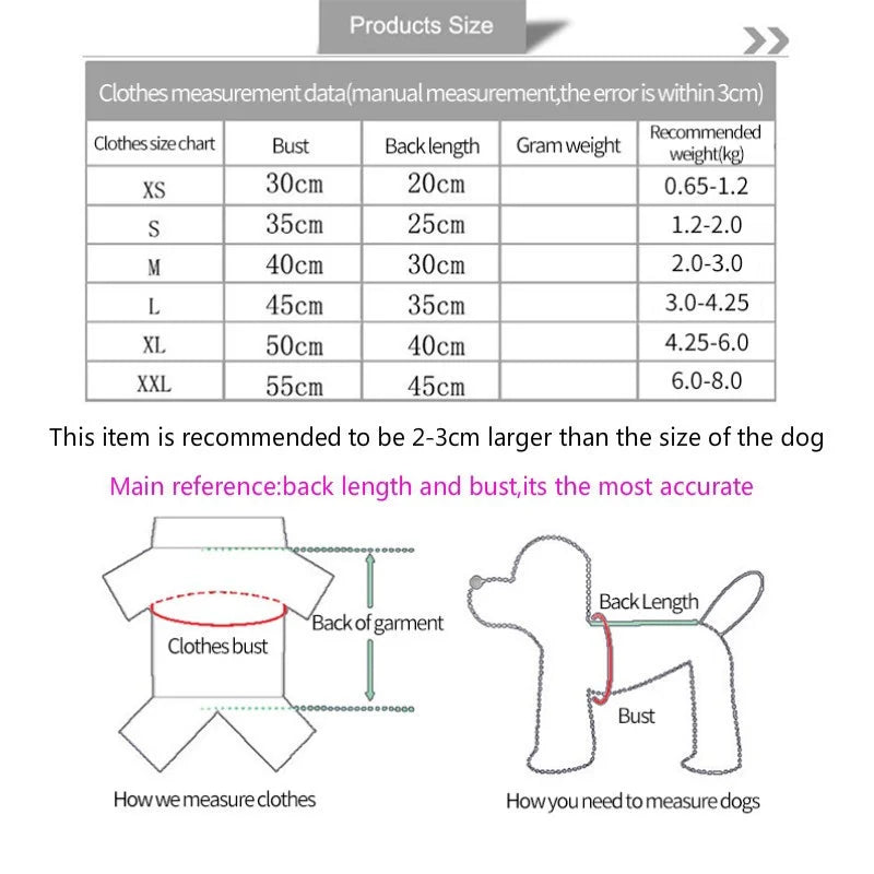 Cartoon Bear Cotton T-Shirt for Dogs
