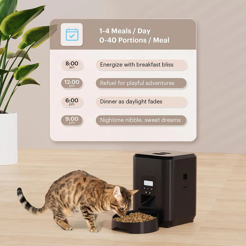 Smart Timed Automatic Cat & Dog Feeder