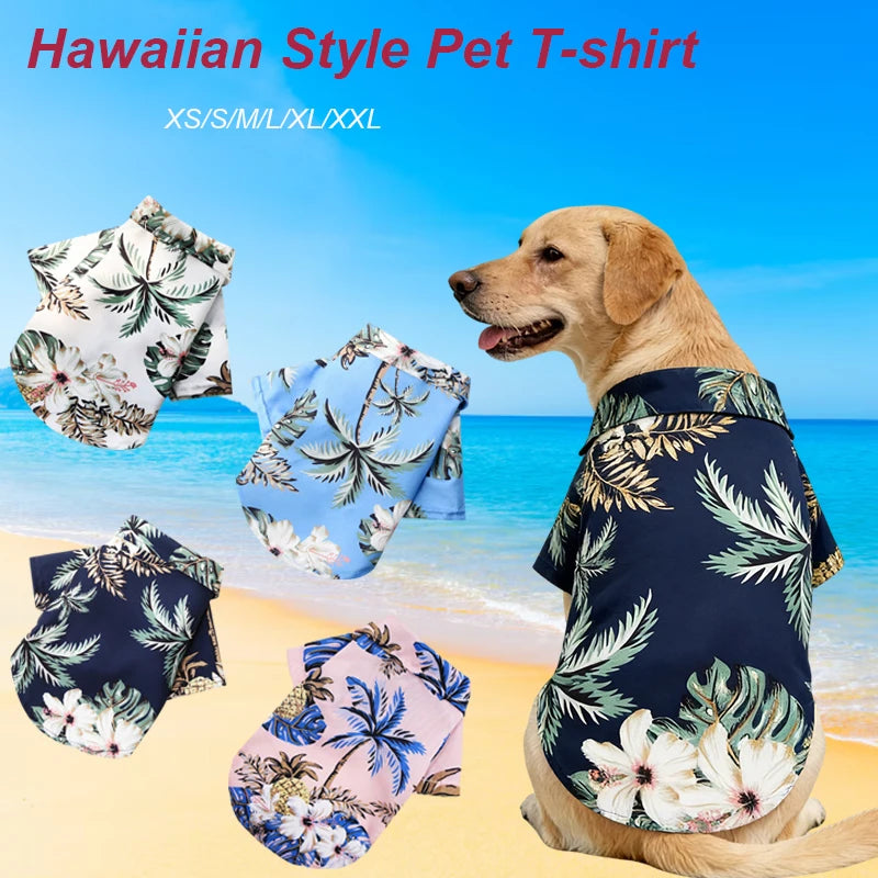 Tropical Beach Shirt for Small Dogs