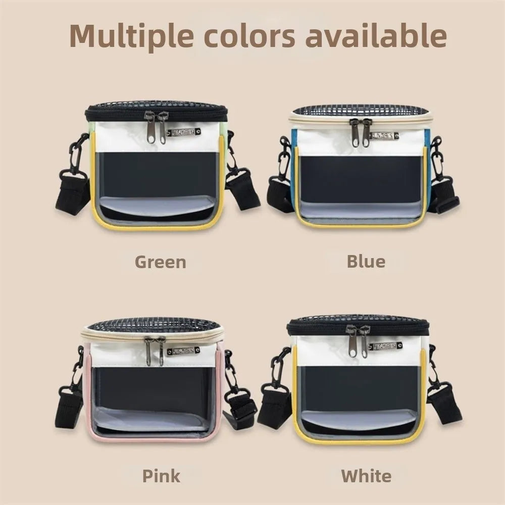 Breathable Clear-View Small Pet Carrier