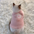 Cozy Winter Sweater Vest for Cats