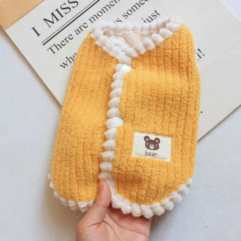 Soft Fleece Winter Jacket for Puppies