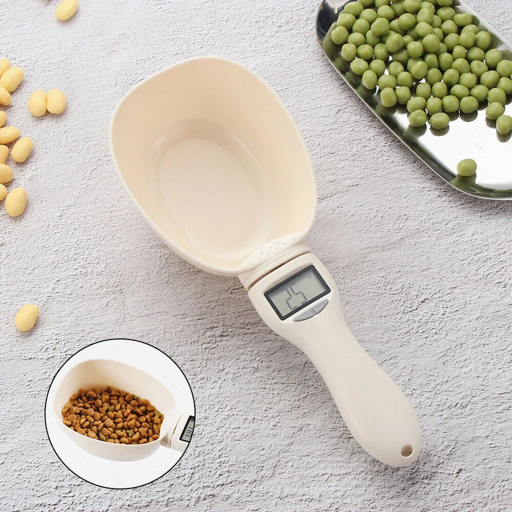 Digital Pet Food Measuring Scoop Scale