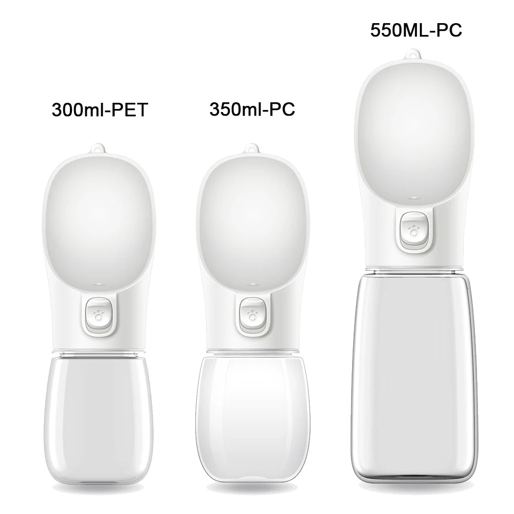 550ml Portable Outdoor Pet Water Bottle