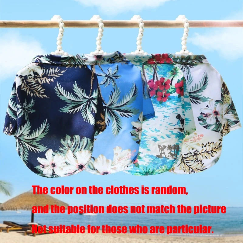 Tropical Beach Shirt for Small Dogs