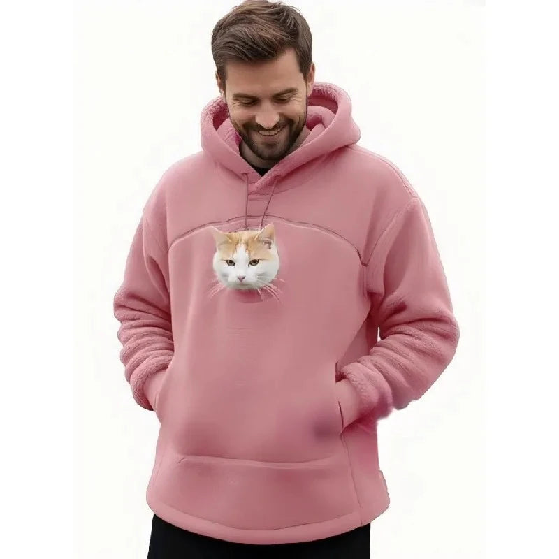 Pet Pocket Carrier Winter Sweatshirt