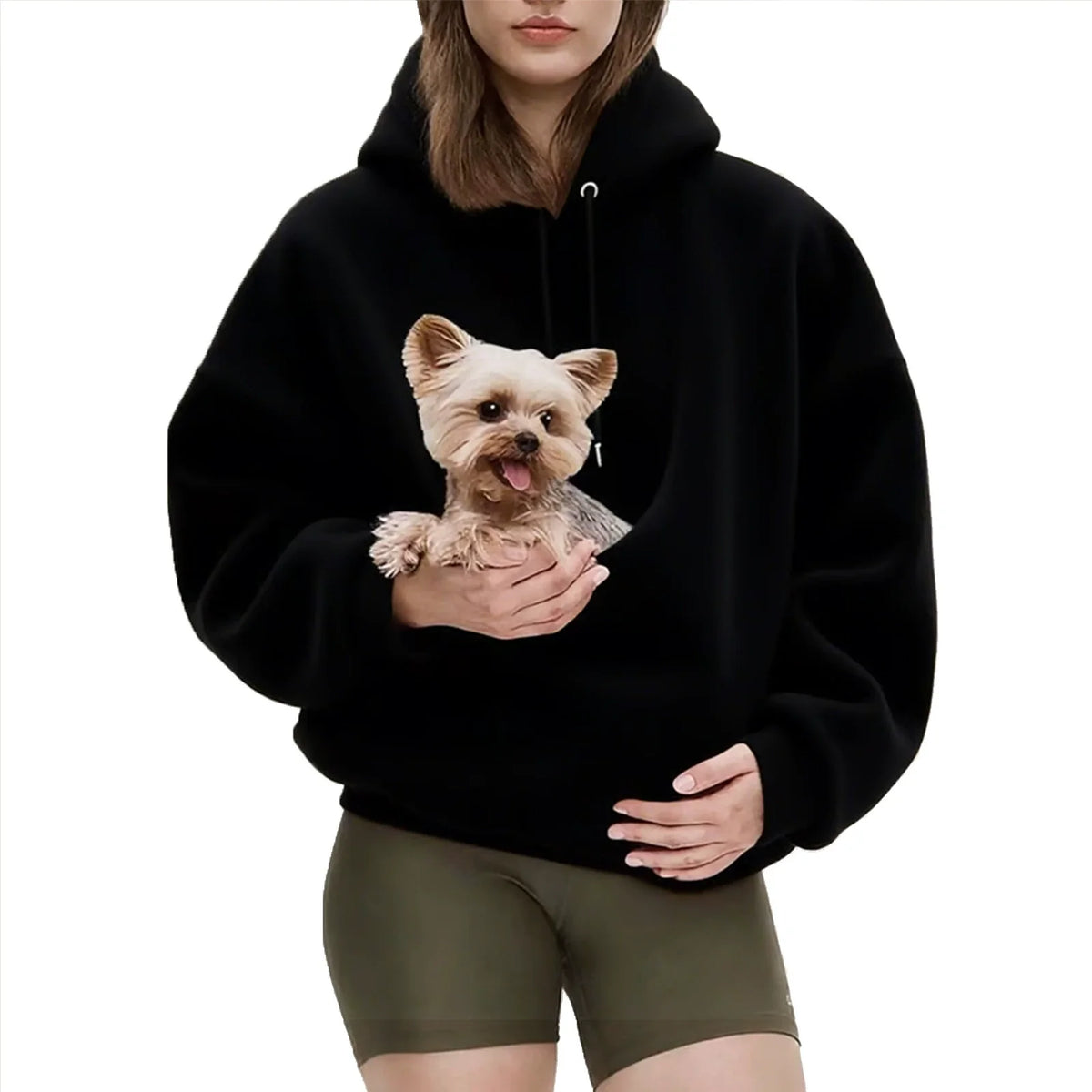 Kangaroo Pet Pouch Winter Hoodie